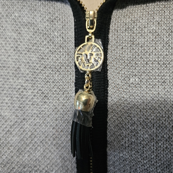 Anne Klein Boho Zip Up Thick Poncho Size 0X 1X - Picture 3 of 6